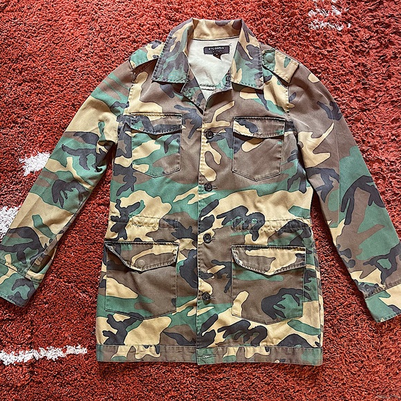 Camo surplus utility jacket - Picture 1 of 5